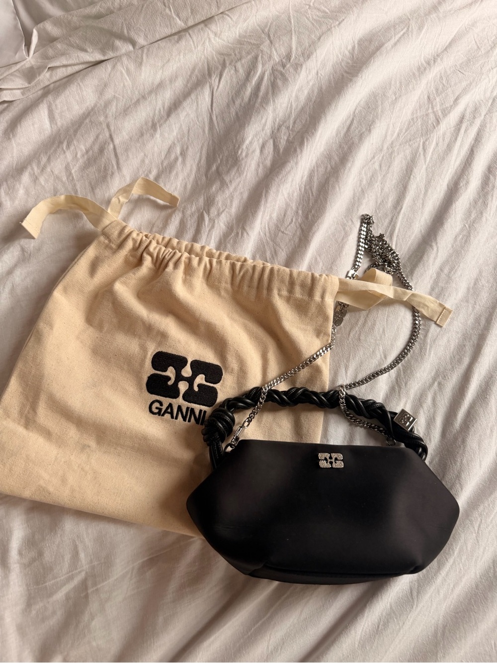 GANNI Bou Satin Mini Bag - NEW !!!